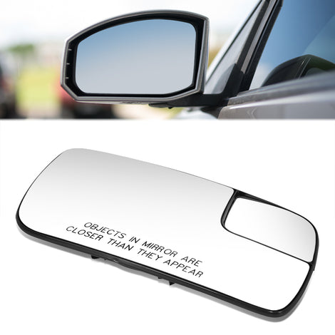 Factory Style Mirror Glass (Passenger Right) <BR>13-19 Ford Flex