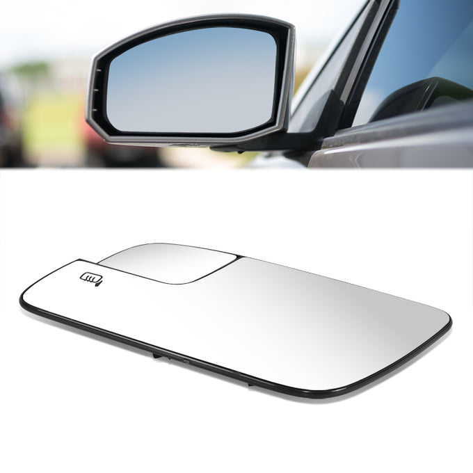 Factory Style Mirror Glass (Driver Left) <BR>13-19 Ford Flex