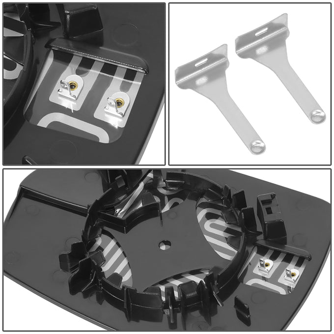 Factory Style Mirror Glass w/Heated ( Right) <br> 15-18 Ford Edge