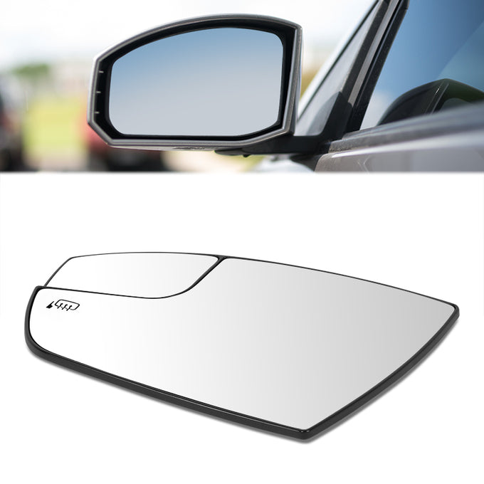 Factory Style Mirror Glass (Driver Left) <BR>13-18 Ford C-Max, 13-16 Escape