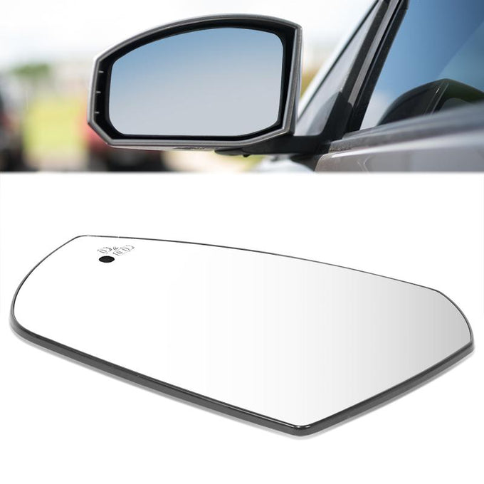 Factory Style Mirror Glass W/Blind Spot (Left) <br> 17-19 Ford Escape
