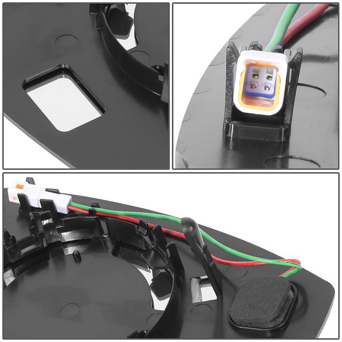 Factory Style Mirror Glass W/Blind Spot (Left) <br> 17-19 Ford Escape