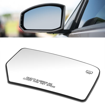 Factory Style Mirror Glass (Passenger Right) <BR>07-08 Ford Expedition, 07-09 Lincoln Navigator