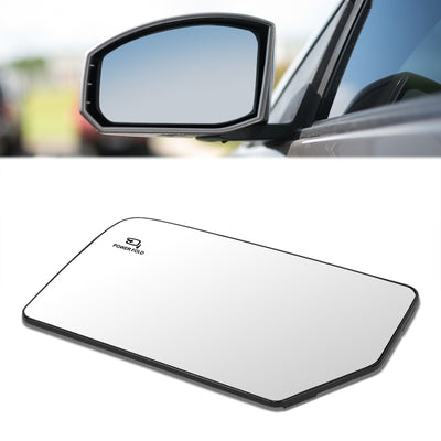 Factory Style Mirror Glass (Driver Left) <BR>10-11 Ford Expedition, Lincoln Navigator