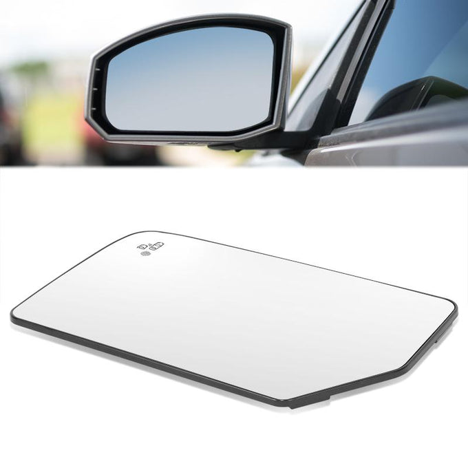 Factory Style Mirror Glass W/ Heated (Left) <br> 15-17 Ford Expedition, Lincoln Navigator