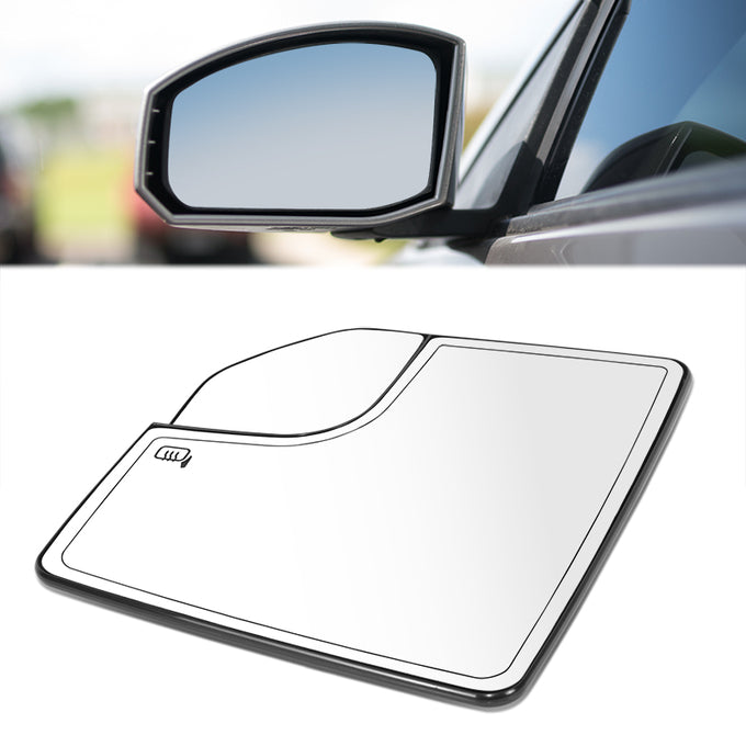 Factory Style Mirror Glass (Driver Left) <BR>15-18 Ford F-150