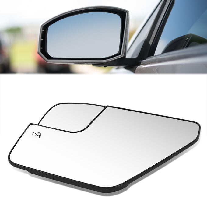 Factory Style Mirror Glass (Driver Left) <BR>21-24 Ford F-150
