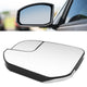 Factory Style Mirror Glass (Driver Left) <BR>14-23 Ford Transit Connect