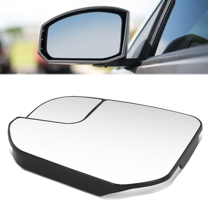 Factory Style Mirror Glass (Driver Left) <BR>14-23 Ford Transit Connect