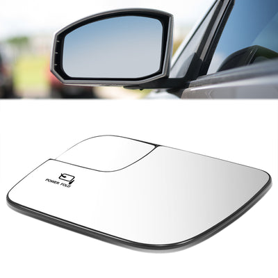 Factory Style Mirror Glass (Driver Left) <BR>14-24 Ford Transit Connect
