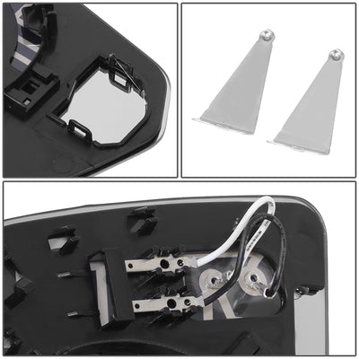 Factory Style Mirror Glass (Driver Left) <BR>18-24 Chevrolet Equinox, GMC Terrain
