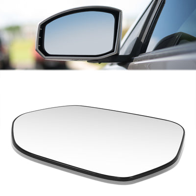Factory Style Mirror Glass (Driver Left) <BR>18-24 Toyota Camry