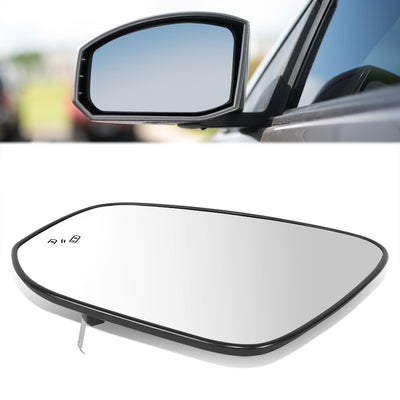 Factory Style Mirror Glass (Driver Left) <BR>13-18 Toyota RAV4