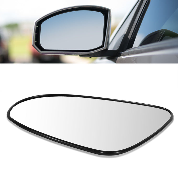 Factory Style Mirror Glass (Driver Left) <BR>12-14 Toyota Yaris