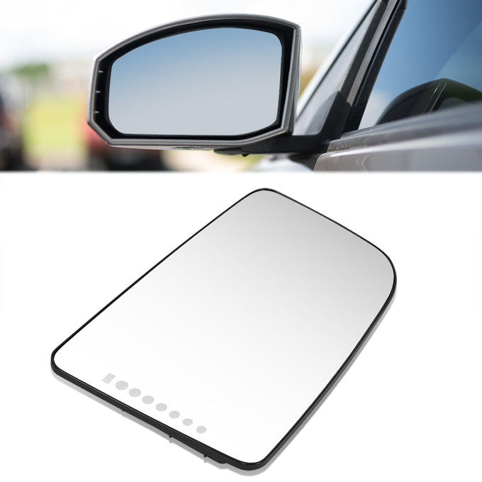 Factory Style Upper Mirror Glass (Passenger Right) <BR>10-22 Mercedes-Benz Sprinter 2500, 3500