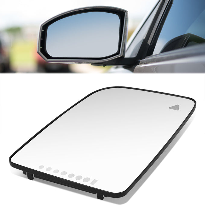 Factory Style Mirror Glass (Driver Left) <BR>14-23 Jeep Cherokee