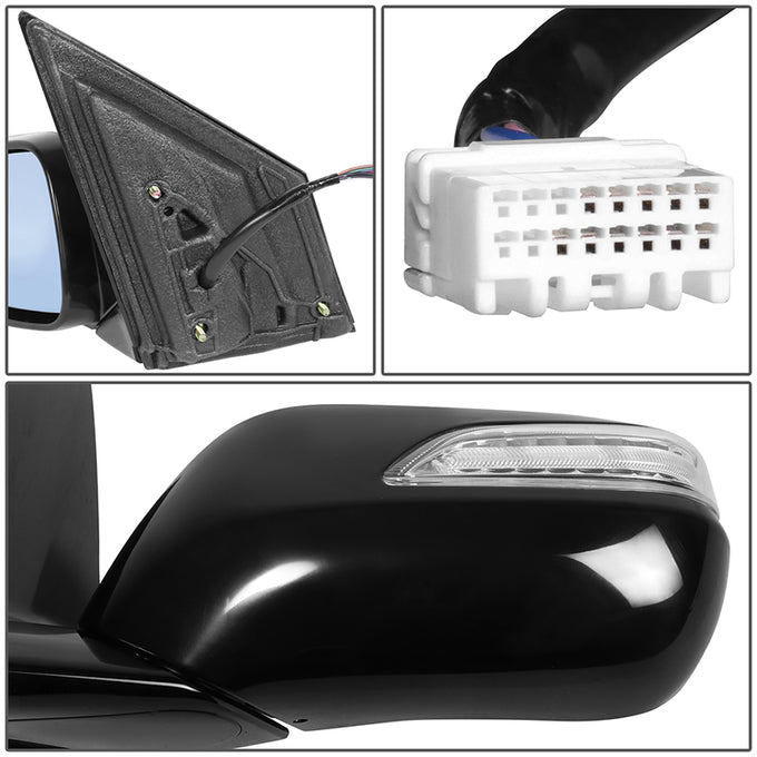 Factory Style Door Mirror (Driver Left) <BR>07-09 Acura MDX