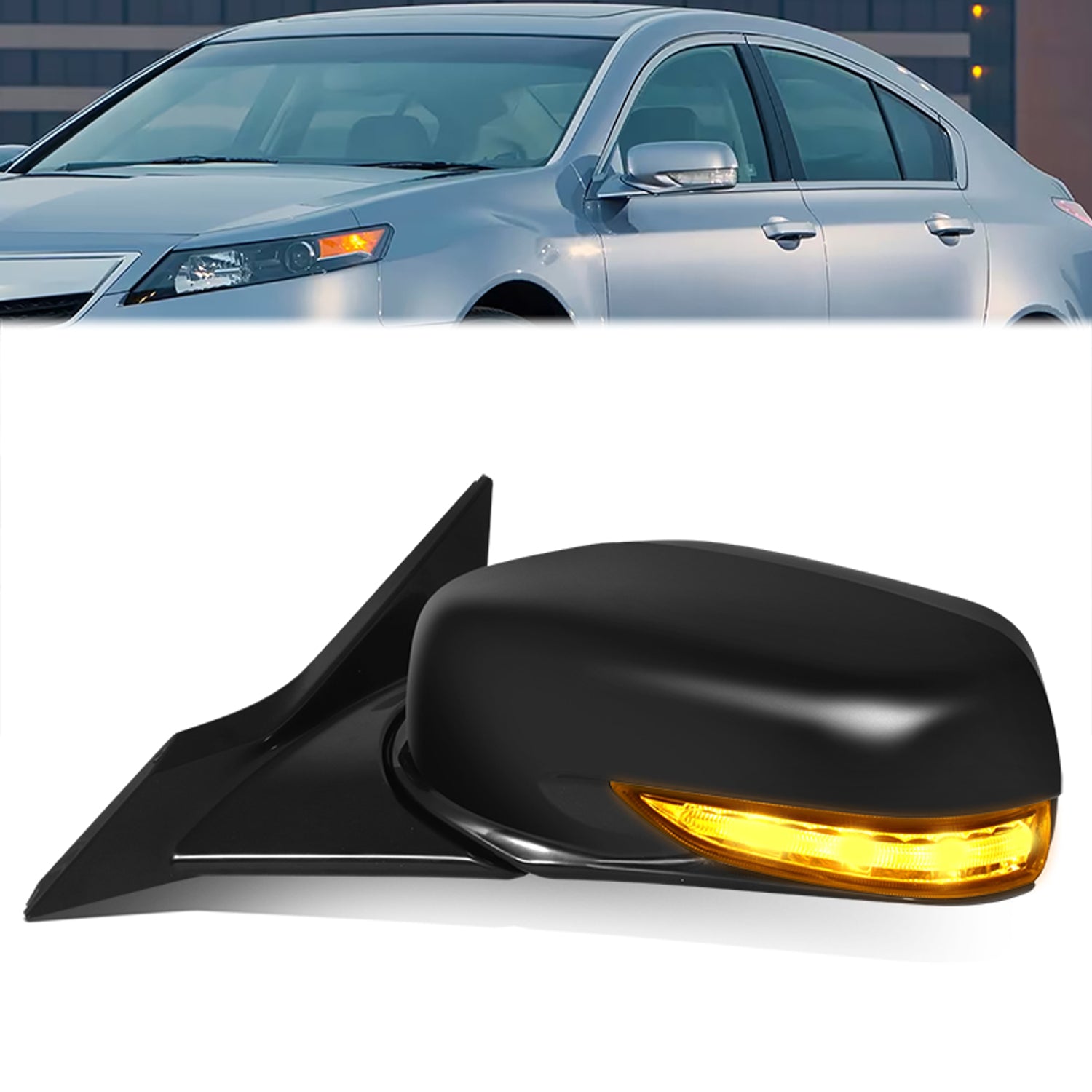 Factory Style Door Mirror (Driver Left) <BR>09-14 Acura TL