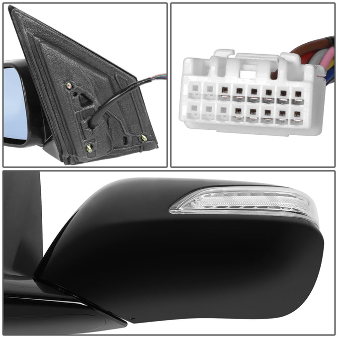 Factory Style Door Mirror (Driver Left) <BR>10-13 Acura MDX