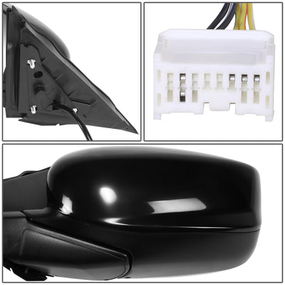 Powered Left Side Door Mirror w/ Heated<br>13-17 Acura ILX