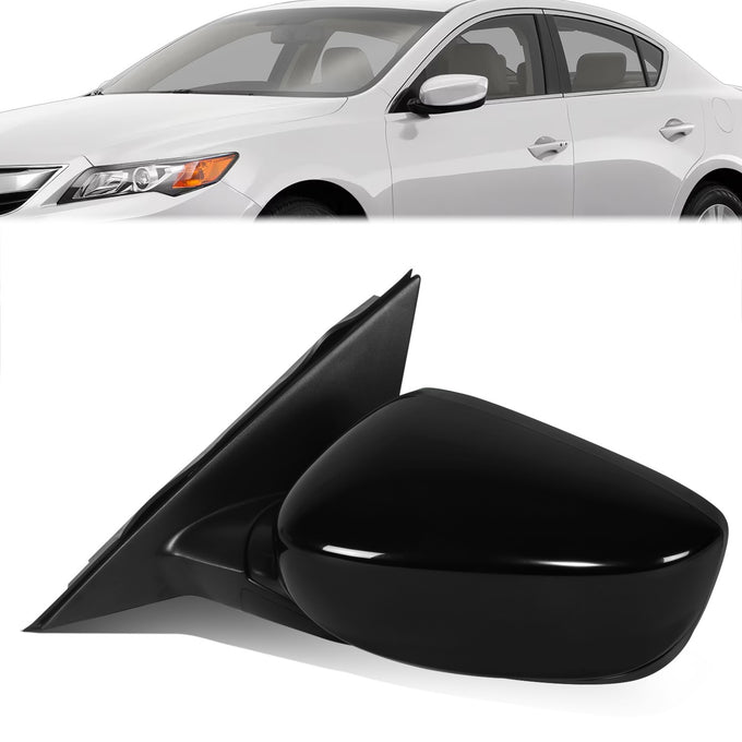 Powered Left Side Door Mirror w/ Heated<br>13-17 Acura ILX