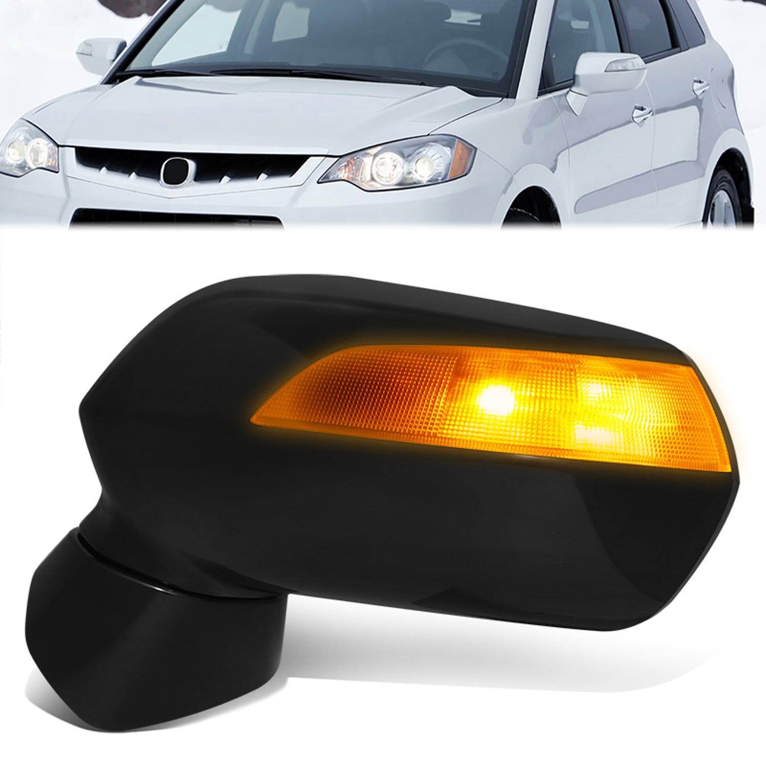 Factory Style Door Mirror (Driver Left) <BR>09-12 Acura RDX