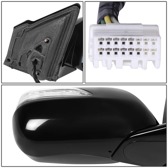 Right Side Powered Door Mirror w/ Heated<br>10-13 Acura MDX