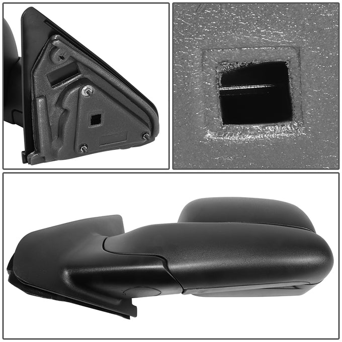 Factory Style Door Mirror (Driver Left) <BR>02-09 Dodge Ram 1500, 2500, 3500 Pickup