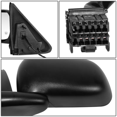 Factory Style Door Mirror (Driver Left) <BR>05-11 Dodge Dakota, 06-09 Mitsubishi Raider, 2011 Ram Dakota