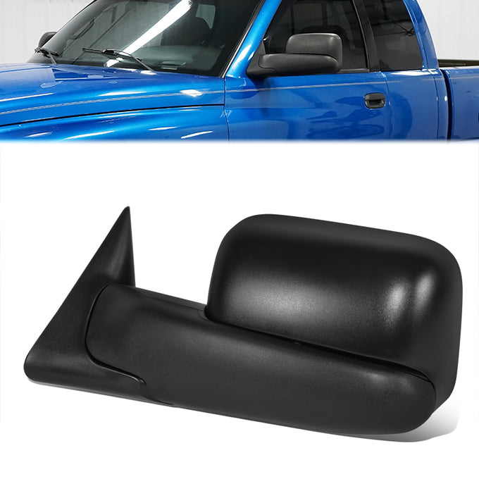 Factory Style Door Mirror (Driver Left) <BR>94-02 Dodge Ram 1500, 2500, 3500 Pickup