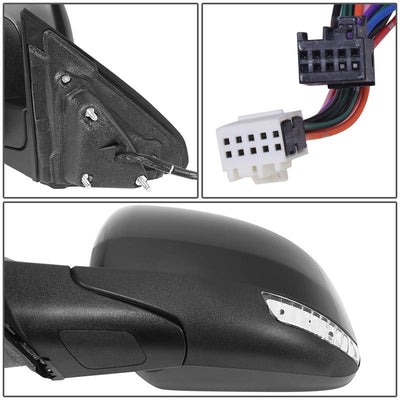 Powered Left Side Mirror W/Heated <br> 12-17 Jeep Grand Cherokee