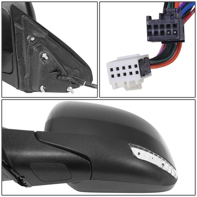 Powered Left Side Mirror W/Heated <br> 12-17 Jeep Grand Cherokee