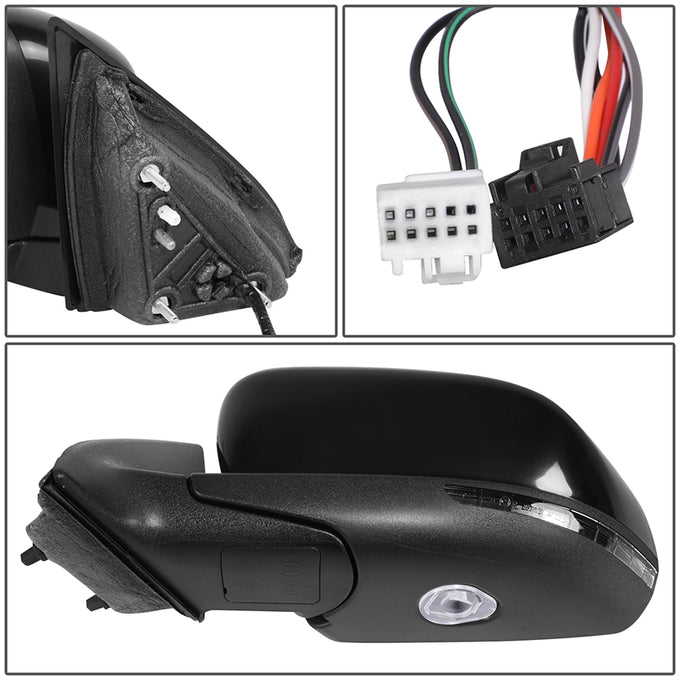 Factory Style Door Mirror (Driver Left) <BR>14-18 Jeep Cherokee