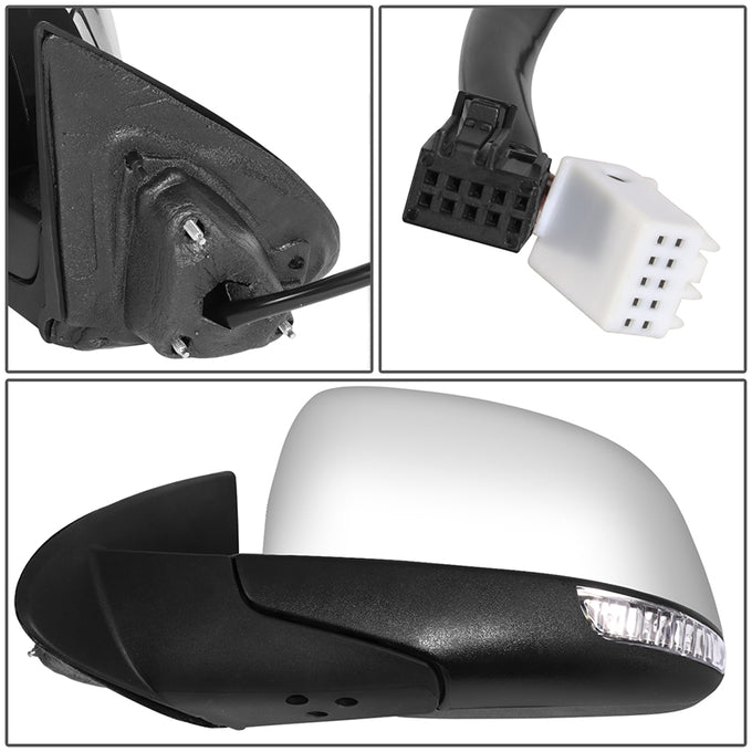 Factory Style Door Mirror (Driver Left) <BR>11-22 Dodge Durango