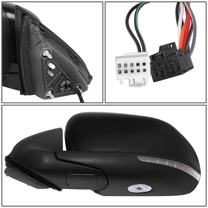 Factory Style Door Mirror (Driver Left) <BR>14-18 Jeep Cherokee