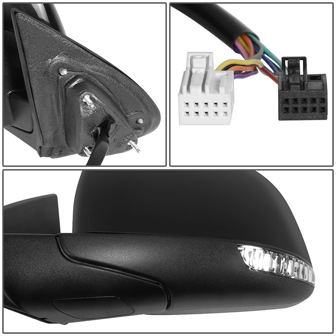 Factory Style Door Mirror (Driver Left) <BR>12-22 Dodge Durango