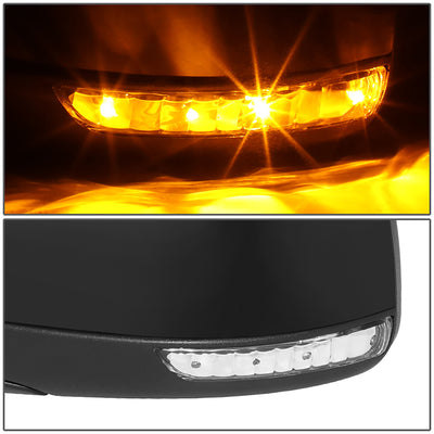 Powered Side View Mirrors With Heated, Signal, Memory <BR>11-16 Dodge Durango