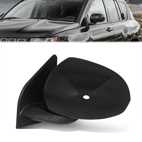 Factory Style Door Mirror (Driver Left) <BR>16-17 Jeep Compass