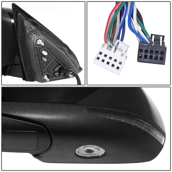 Powered Left Side Mirror W/Heated, Memory <br> 14-18 Jeep Cherokee