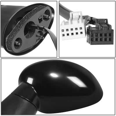Left Side Powered Door Mirror w/ Heated<br>15-19 Dodge Challenger