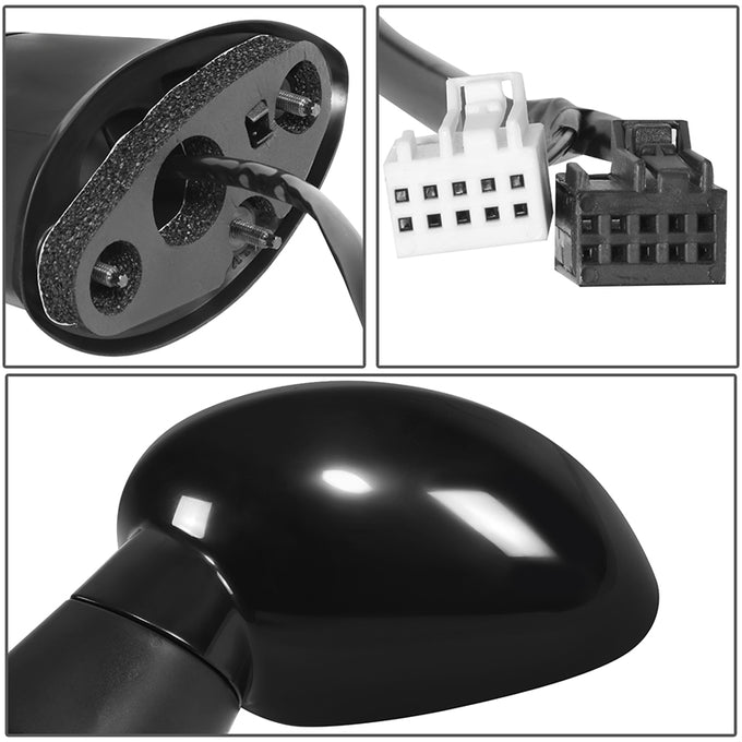 Left Side Powered Door Mirror w/ Heated<br>15-19 Dodge Challenger
