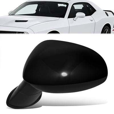 Left Side Powered Door Mirror w/ Heated<br>15-19 Dodge Challenger