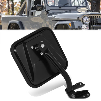 Factory Style Door Mirror (Passenger Right) <BR>87-94 Jeep Wrangler