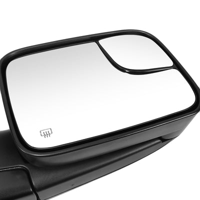 Powered Side View Mirrors With Heated <BR>02-09 Dodge Ram 1500, 2500, 3500
