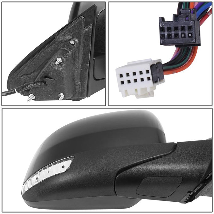 Powered Right Side Mirror W/Heated <br> 12-17 Jeep Grand Cherokee