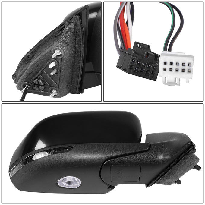Factory Style Door Mirror (Passenger Right) <BR>14-18 Jeep Cherokee