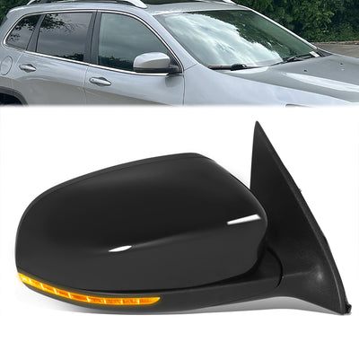 Factory Style Door Mirror (Passenger Right) <BR>14-18 Jeep Cherokee