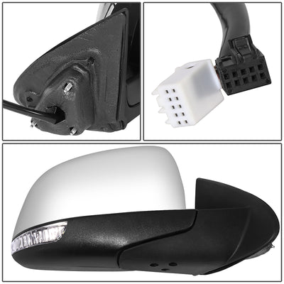 Factory Style Door Mirror (Passenger Right) <BR>11-22 Dodge Durango