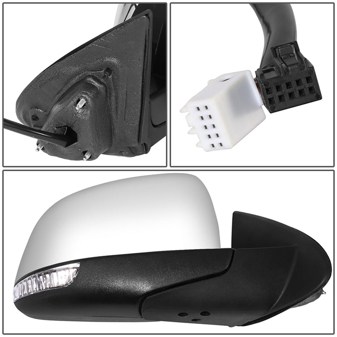 Factory Style Door Mirror (Passenger Right) <BR>11-22 Dodge Durango