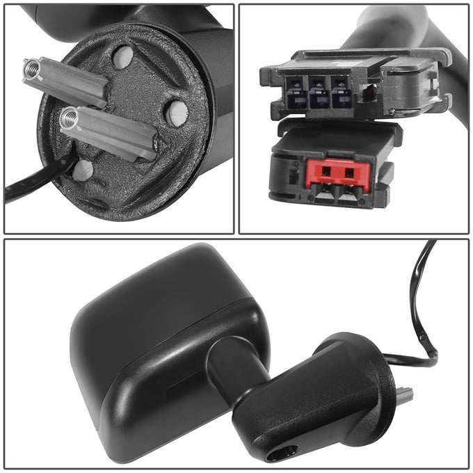Powered Side View Mirrors With Heated <BR>2014 Jeep Wrangler